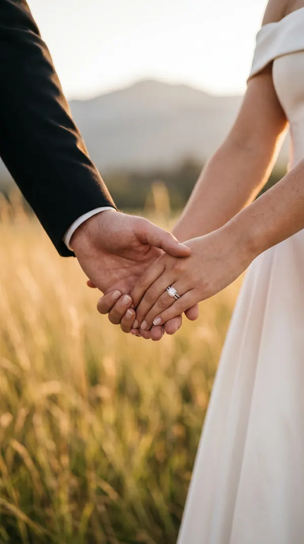 Manos de los novios